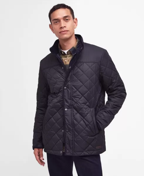 Quilted Jackets Men Forest Barbour Brendon Quilted Jacket Rebate