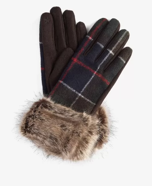 Classic Accessories Hats & Gloves Barbour Ridley Tartan Gloves Store